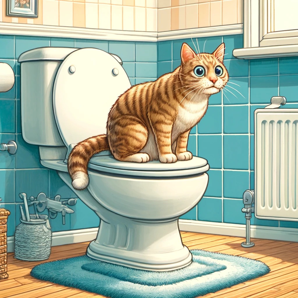 DẠY MÈO ĐI VỆ SINH TOILET - Vận chuyển chó mèo Mr.Sơn